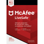 McAfee LiveSafe Unlimited 1YR
