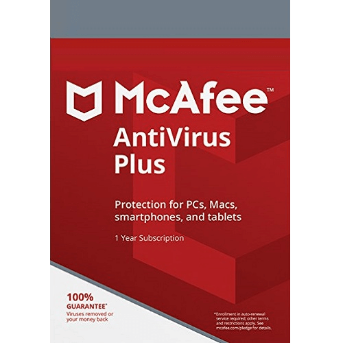 McAfee Antivirus Plus (1 Year, 3 Devices) [Download]