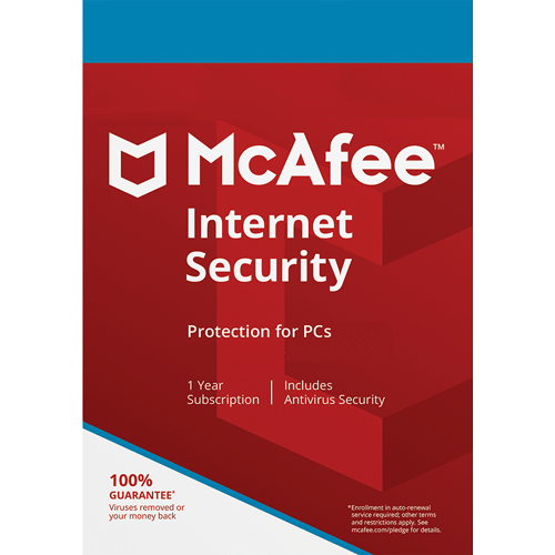McAfee Internet Security (1 Year, 1 PC) [Download]