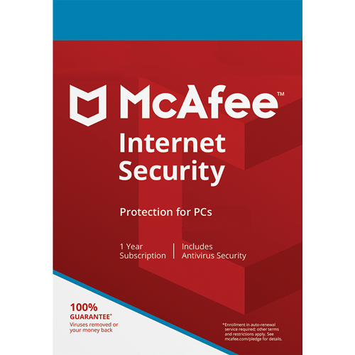 McAfee Internet Security (1 Year, 3 PC) [Download]