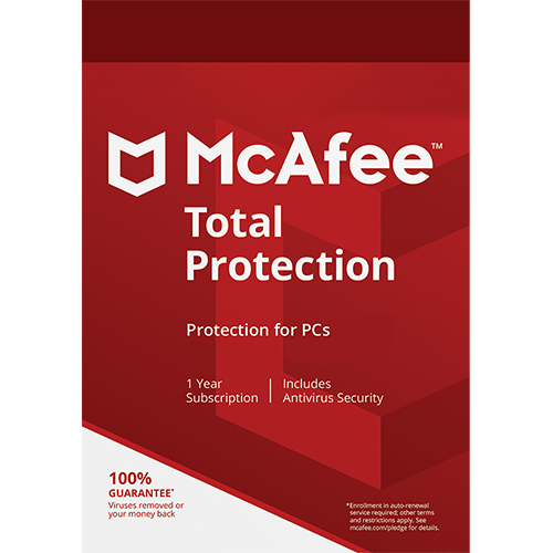 McAfee Total Protection (1 Year, 3 Device) [Download]